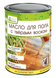 Твёрдое масло для деревянных полов «Масло &amp; Дерево»