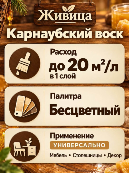 Карнаубский воск «Живица»