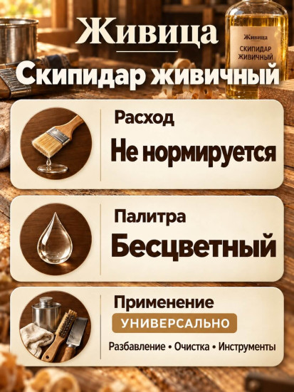 Скипидар живичный «Живица»