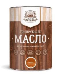 Премиальное тонирующее масло «Мартьянов»