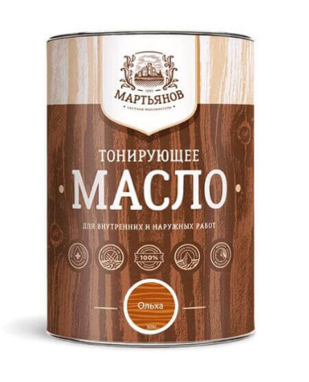 Премиальное тонирующее масло «Мартьянов»