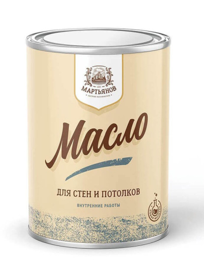 Масло для стен и потолков «Мартьянов»
