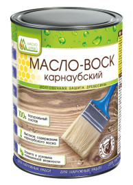 Масло-воск карнаубский «Масло &amp; Дерево»