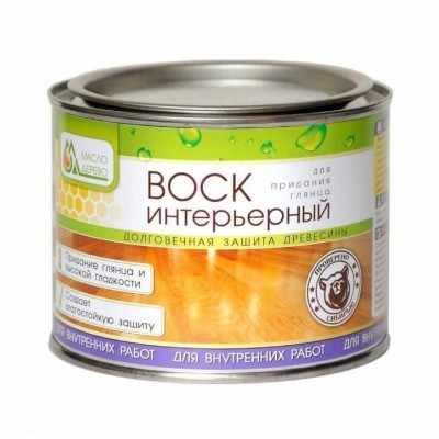 Глянцевый интерьерный воск «Масло &amp; Дерево»