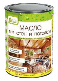 Масло для стен и потолков «Масло & Дерево»