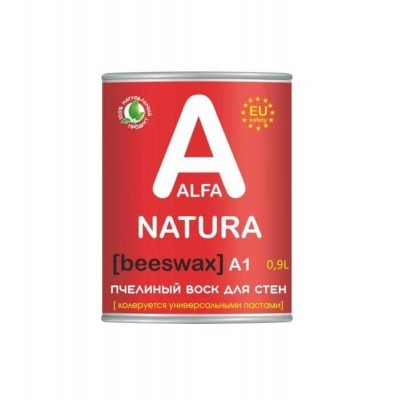 Пчелиный воск для стен «Alfa Natura»