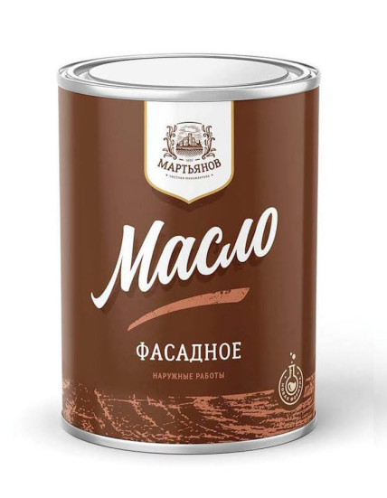 Фасадное масло «Мартьянов»