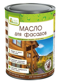 Масло для фасадов «Масло &amp; Дерево»