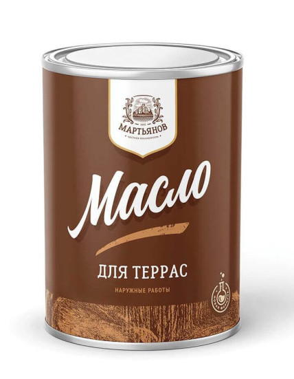 Масло для террас «Мартьянов»
