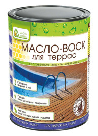 Масло-воск для террас «Масло & Дерево»