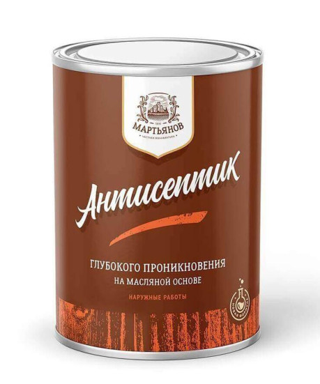 Масляный антисептик глубокого проникновения «Мартьянов»