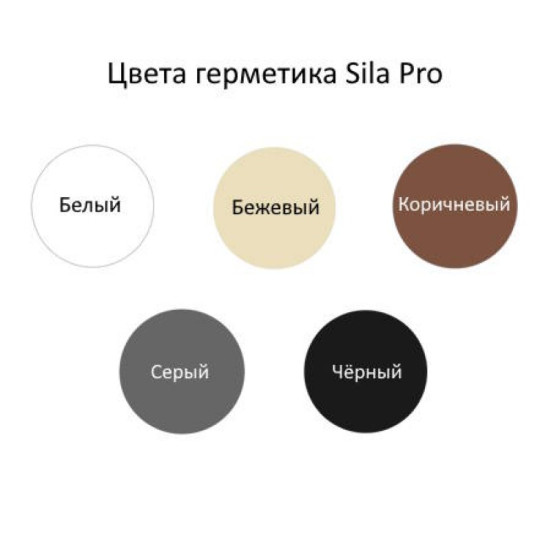 Герметик полиуретановый Sila PRO PU Sealant HM, 600мл