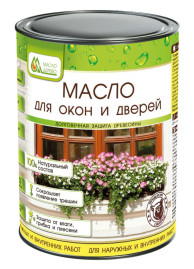 Масло для окон и дверей «Масло & Дерево»