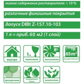 Цветная масляная грунтовка «Saicos» Ol-Grundierung