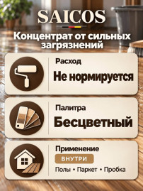 Концентрат для особо сильных загрязнений «Saicos» Ecoline Magic Cleaner