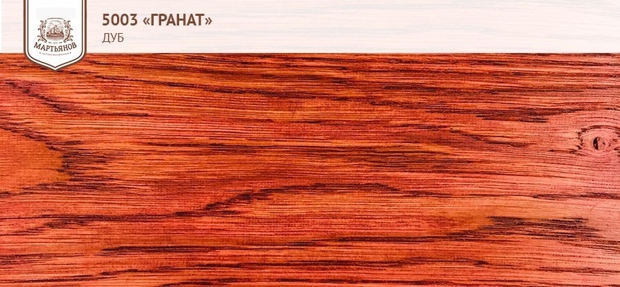 Гранат на дубе