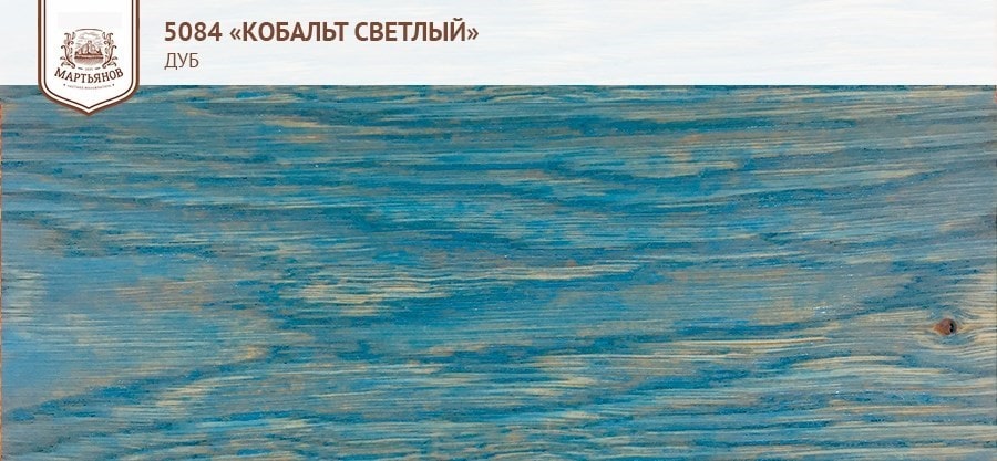 Кобальт Светлый на дубе