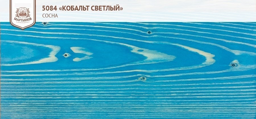 Кобальт Светлый на сосне