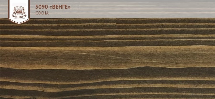 Венге на сосне